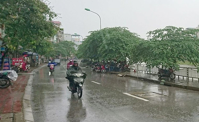 Dự báo thời tiết ngày 14/7: Miền Bắc tiếp tục có mưa rào và dông