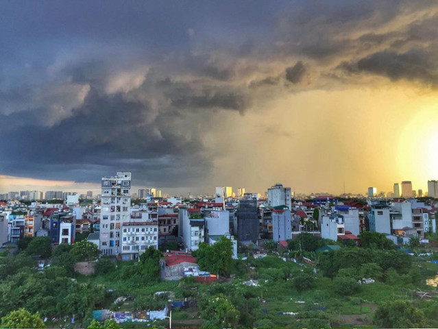 Dự báo thời tiết ngày 22/7: Miền Bắc nhiều mây, có mưa rào và rải rác có dông