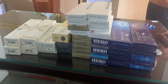 Gia Lai phát hiện 2 vụ vi phạm buôn bán thuốc lá điếu nhập lậu, xử phạt 35 triệu đồng