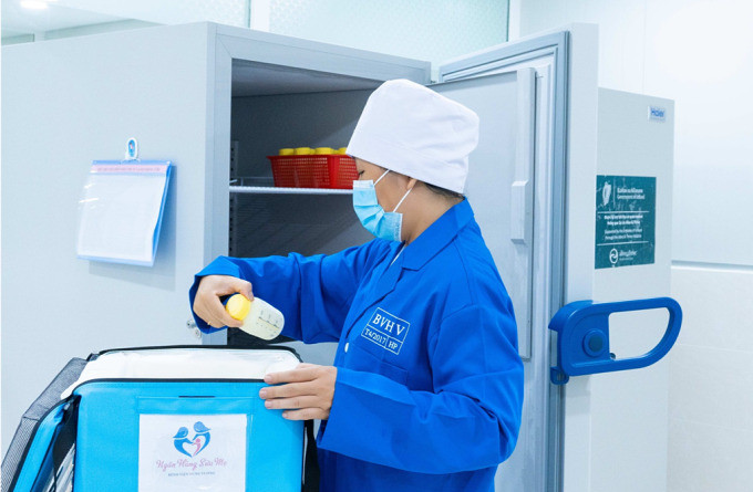 TP. HCM: Ngân hàng sữa mẹ Bệnh viện Hùng Vương lớn nhất cả nước đi vào hoạt động