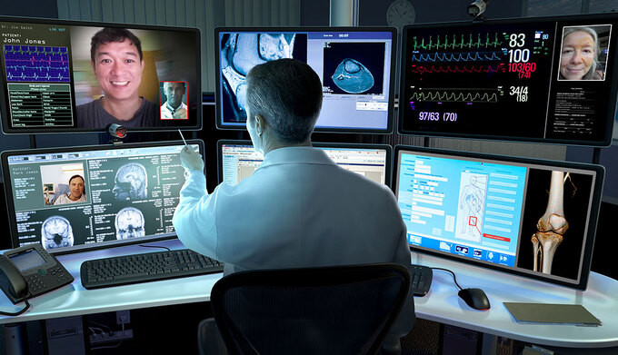 3 nhóm ứng dụng khác nhau của Telemedicine
