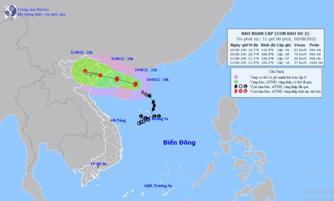 Hải Phòng chủ động ứng phó với cơn bão số 2 (Mulan)