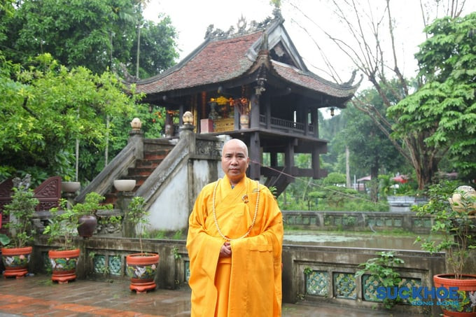 Đại đức Thích Tâm Kiên - Trụ trì chùa Một Cột chia sẻ về tích lễ Vu Lan báo hiếu