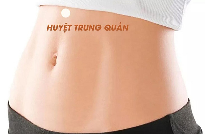 Lợi ích khi bấm huyệt và châm cứu huyệt Trung Quản