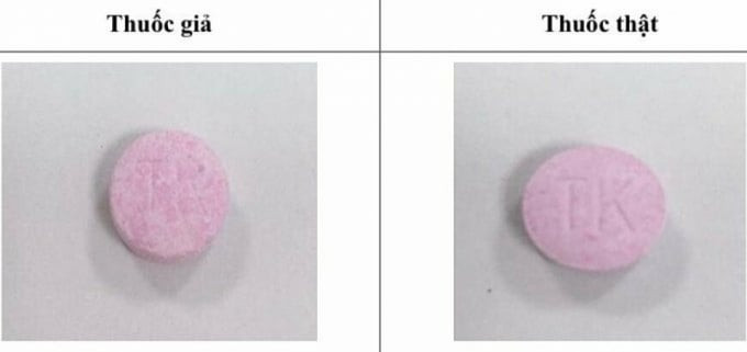 Cảnh báo thuốc viên nén giảm đau, hạ sốt Ophazidon giả