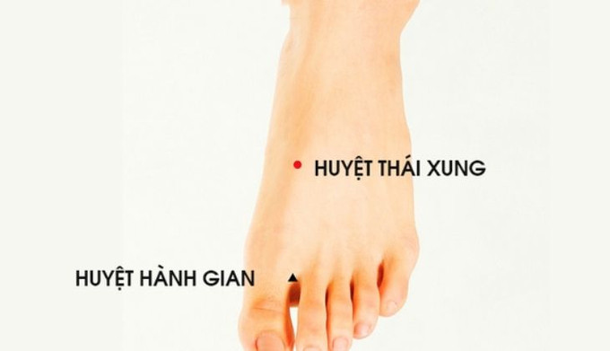 Tác dụng cho sức khỏe khi châm cứu, bấm huyệt Hành Gian