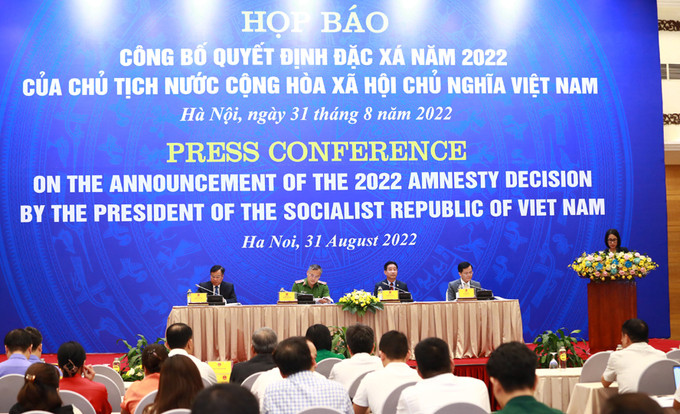 Chủ tịch nước quyết định đặc xá cho hơn 2.400 phạm nhân đang chấp hành án phạt tù