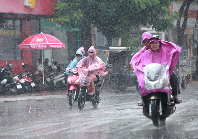 Dự báo thời tiết ngày 8/9: Miền Bắc có mưa dông diện rộng