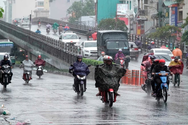 Cảnh báo mưa lớn ở Bắc Bộ từ đêm ngày 15/9