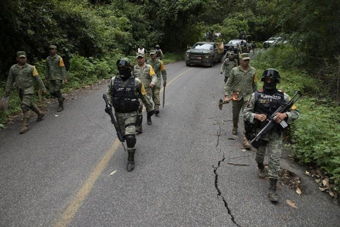Mexico xảy ra trận động đất mạnh với cường độ 6,8