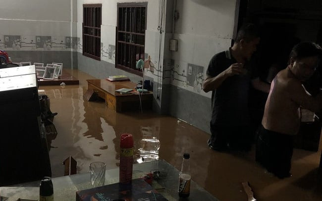Bình Phước: Mưa lớn kéo dài gây ngập úng diện rộng