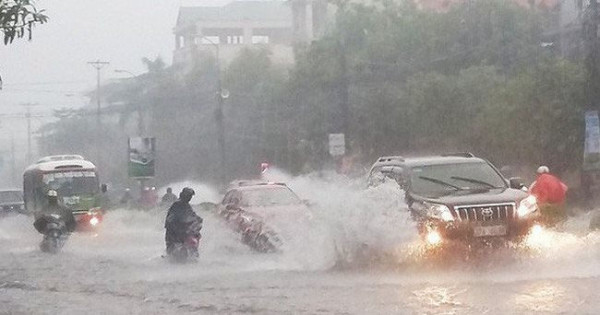 Dự báo thời tiết ngày 28/9: Do ảnh hưởng của hoàn lưu bão số 4, cả 3 miền có mưa lớn diện rộng
