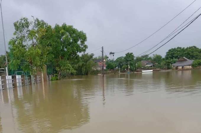 Hà Tĩnh: Hàng nghìn học sinh phải nghỉ học do mưa lũ