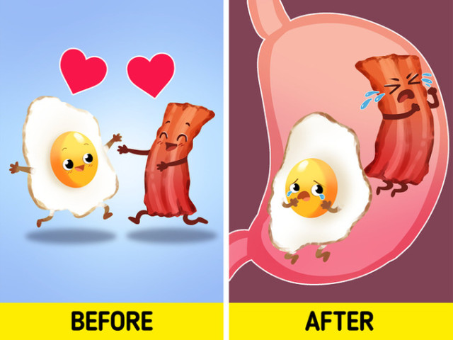 5 sự kết hợp thực phẩm nguy hiểm chúng ta nên tránh