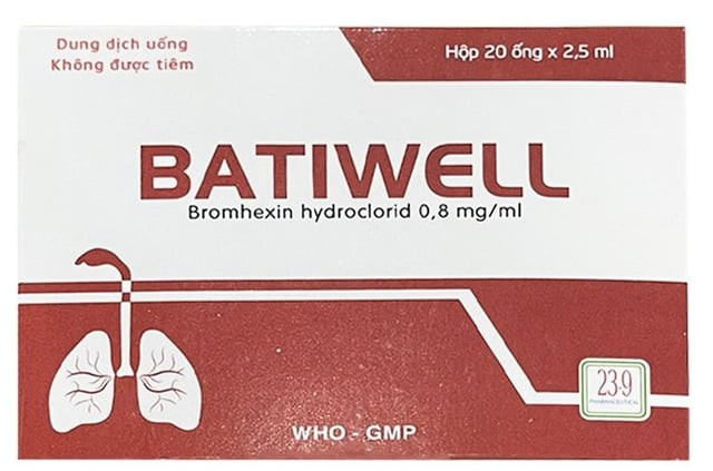 Hà Nội yêu cầu thu hồi khẩn cấp thuốc Batiwell của Công ty CP Dược phẩm Việt Nga do không đạt chất lượng