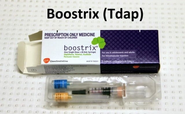 Mỹ cho phép sử dụng vaccine của GlaxoSmithKline Boostrix trong ba tháng cuối của thai kỳ để ngừa bệnh ho gà