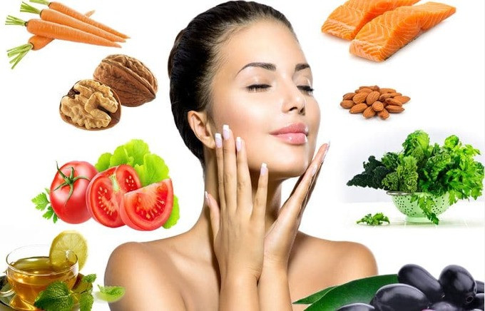 Những thực phẩm giúp cho làn da khỏe mạnh