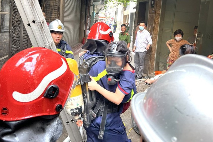 Hà Nội xảy ra hai vụ cháy nhà dân trong một ngày tại quận Đống Đa