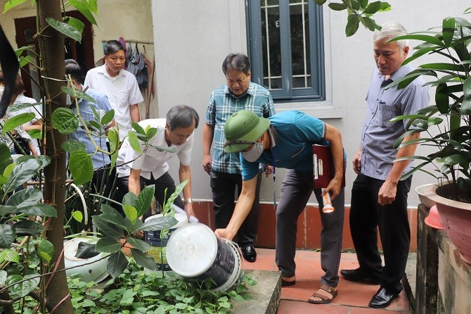 Hà Nội tăng cường các biện pháp phòng, chống dịch sốt xuất huyết