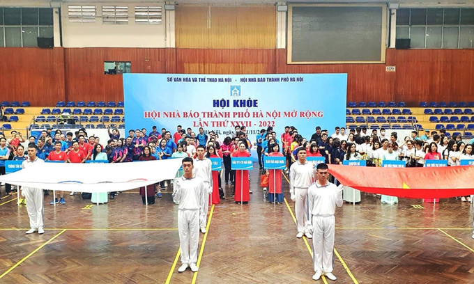 Hội khỏe Hội Nhà báo thành phố Hà Nội mở rộng lần thứ 27