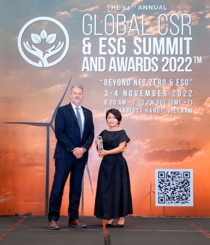 Chiến lược ESG giúp Home Credit ghi dấu tại "Global CSR &amp; ESG Awards"