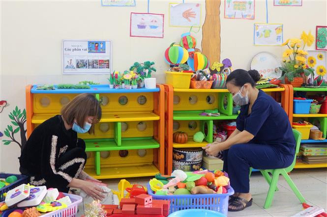 Thái Bình giám sát chặt chẽ chùm ca bệnh viêm đường hô hấp cấp tính tại Trường Mầm non xã Nam Hà