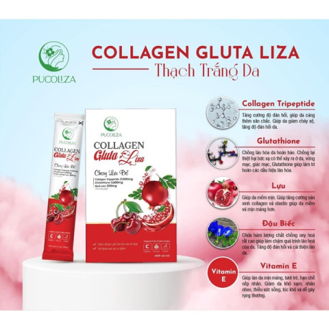 Cảnh báo Thực phẩm bảo vệ sức khỏe Collagen gluta liza vi phạm quảng cáo
