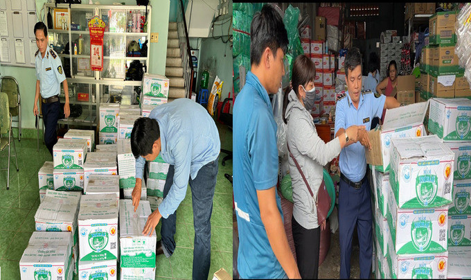 Đồng Tháp xử phạt 3 cơ sở kinh doanh hàng hóa giả mạo nhãn hiệu