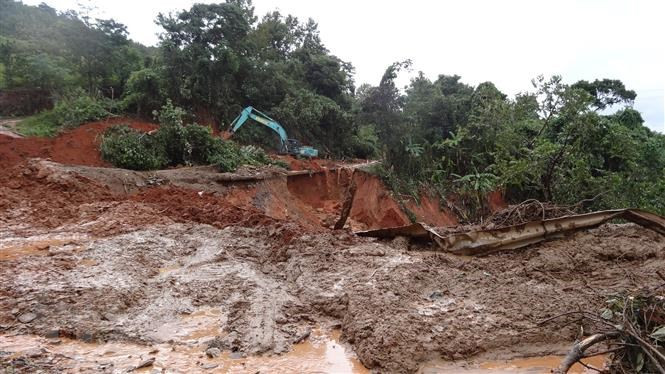 Các tỉnh Tuyên Quang, Hà Giang đề phòng tình trạng lũ quét, sạt lở đất
