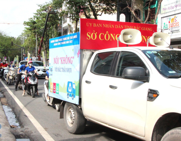 Bắc Giang phát động phòng, chống rác thải nhựa năm 2022