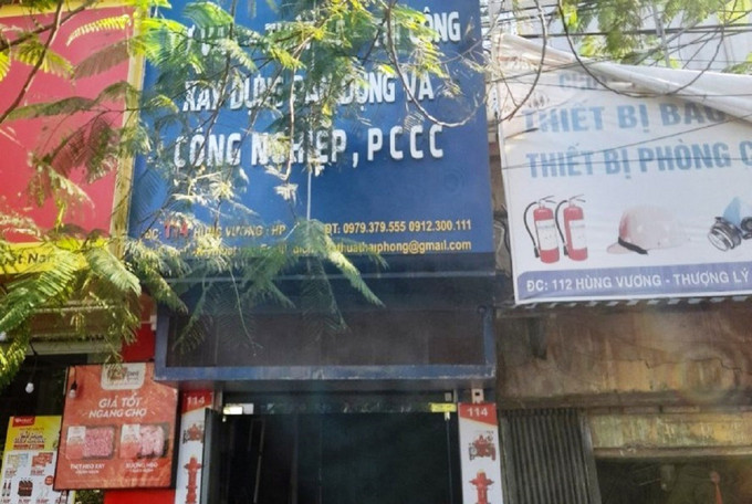 Hải Phòng: Cháy cơ sở kinh doanh thiết bị phòng cháy chữa cháy