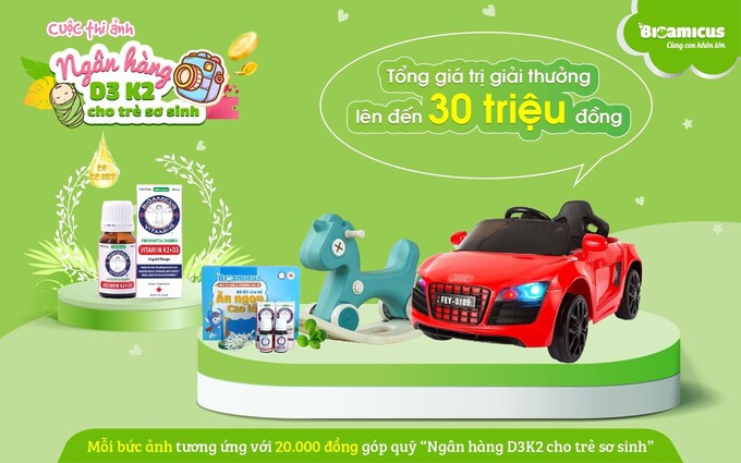 Rộn ràng cuộc thi ảnh “Ngân hàng D3K2 cho trẻ sơ sinh” cùng BioAmicus