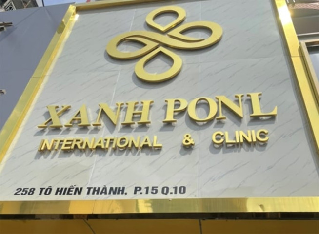 TP. HCM:  Cơ sở Xanh Ponl International &amp; Clinic bị xử phạt 160 triệu đồng và đình chỉ hoạt động 18 tháng