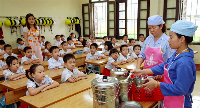 Tây Ninh tăng cường công tác vệ sinh, an toàn thực phẩm trong trường học