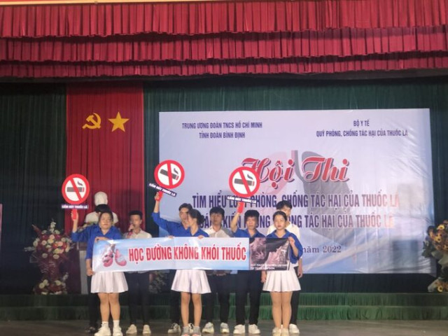 Tỉnh đoàn Bình Định: Thi tìm hiểu về phòng, chống tác hại thuốc lá