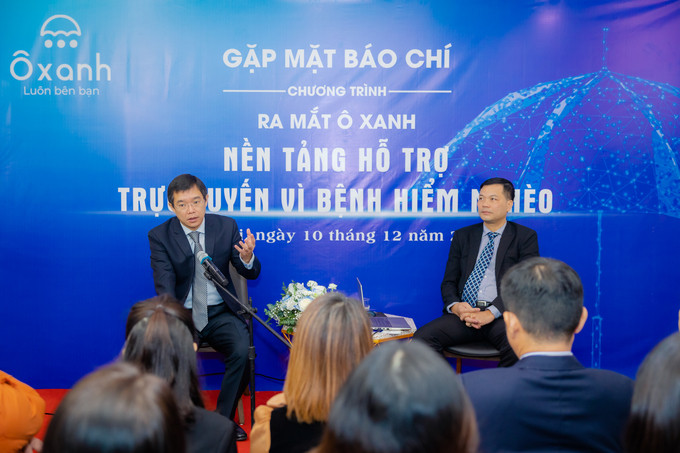 Ra mắt nền tảng hỗ trợ trực tuyến bệnh nhân hiểm nghèo “Ô Xanh”