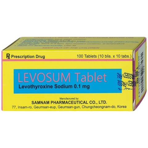 Thu hồi thuốc Levosum do không đạt tiêu chuẩn chất lượng