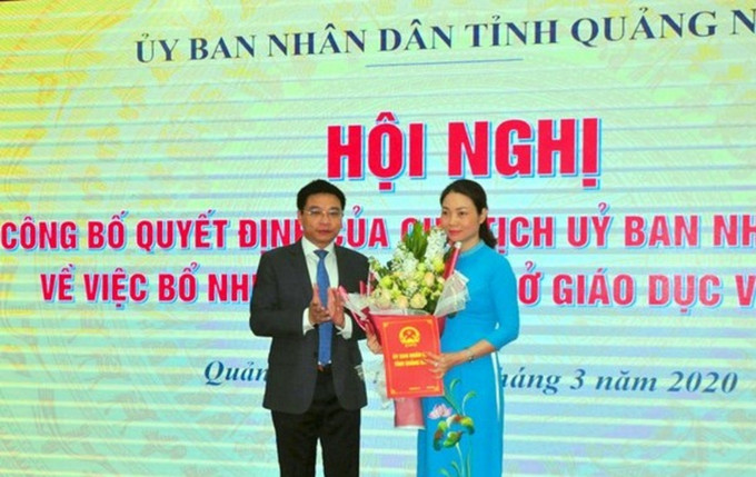 Quảng Ninh kỷ luật Giám đốc Sở Giáo dục và Đào tạo