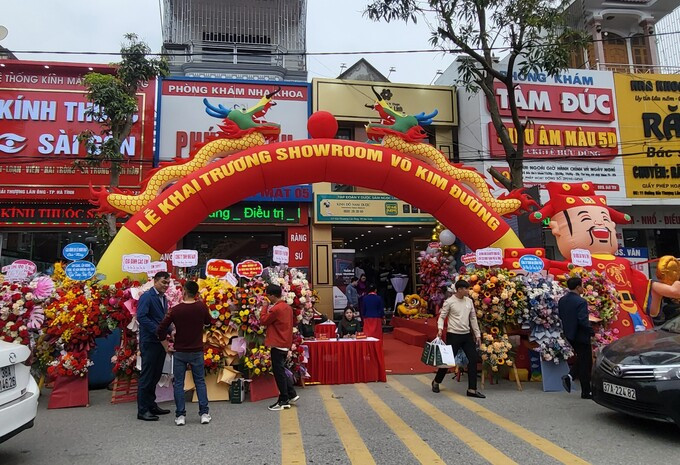 Hà Tĩnh: Khai trương Showroom Võ Kim Đường Sâm Ngọc Linh