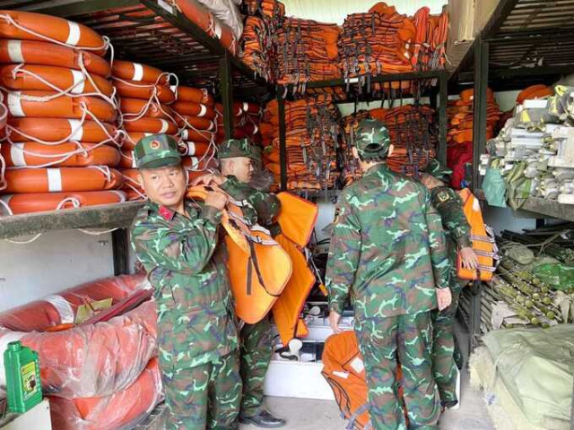 Sẵn sàng ứng phó công tác phòng chống thiên tai và tìm kiếm cứu nạn