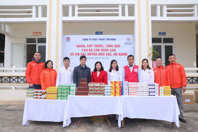 Dược phẩm Tâm Bình chung tay tổ chức “Tết nhân ái 2023” tại Xã Xín Cái, huyện Mèo Vạc (Hà Giang)