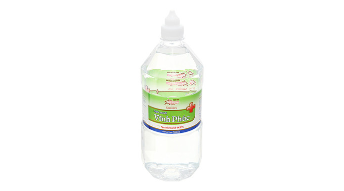 Đình chỉ lưu hành, thu hồi trên toàn quốc lô sản phẩm Nước muối Vĩnh Phúc do không đạt tiêu chuẩn chất lượng