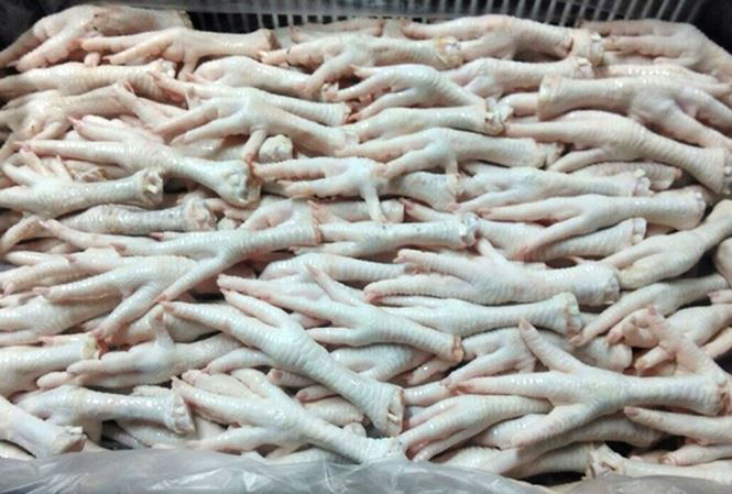 Hà Nội phát hiện cơ sở chứa số lượng lớn chân gà không rõ nguồn gốc xuất xứ