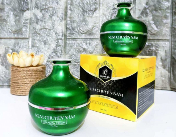 “Kem chuyên nám” không rõ nguồn gốc xuất xứ, nghi ngờ là mỹ phẩm giả