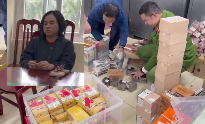 Hà Nội thu giữ gần 10.000 điếu xì gà nhập lậu