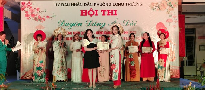 Hội thi Duyên dáng áo dài chào mừng “Xuân yêu thương” 2023