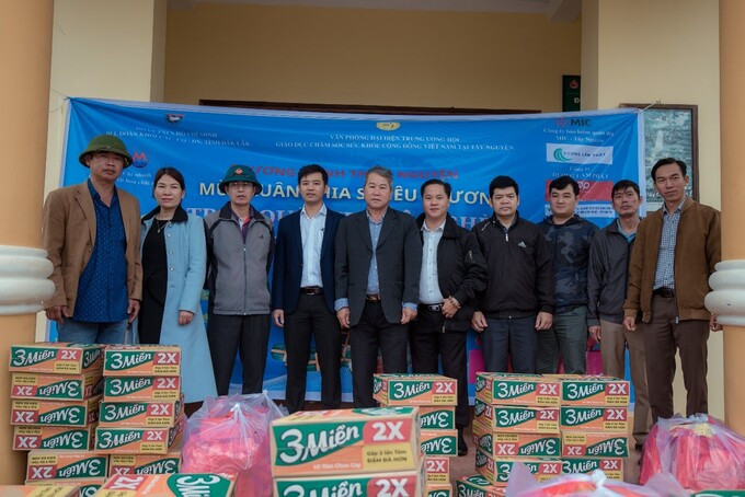 Văn phòng đại diện Trung ương Hội GDCSSKCĐ Việt Nam tại Tây Nguyên chung tay tổ chức chương trình “Mùa xuân chia sẻ yêu thương”