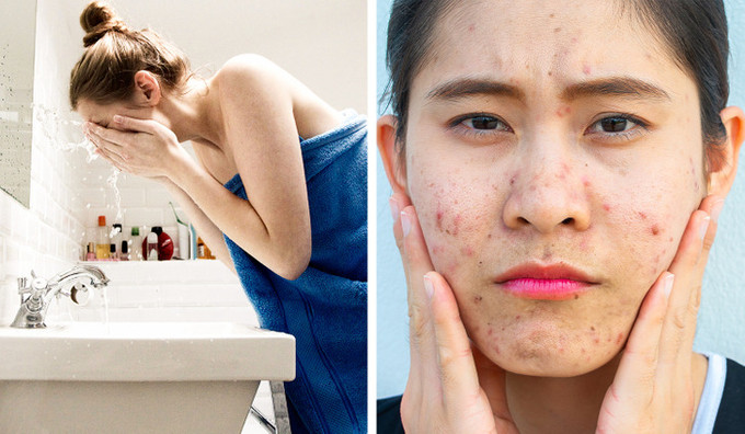 Rửa mặt trước khi tắm cũng không phải là ý tưởng tốt nhất