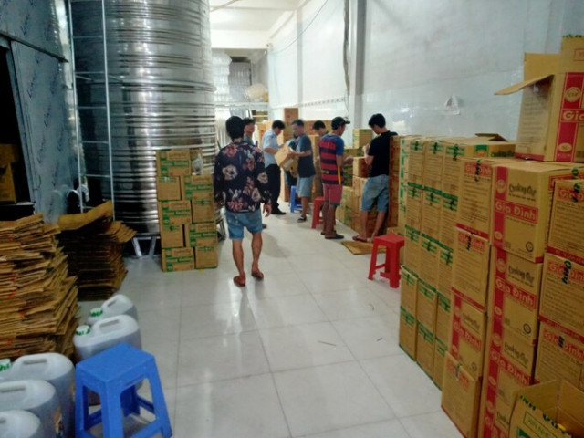 An Giang phát hiện công ty sản xuất dầu thực vật vi phạm quy định ghi nhãn hàng hóa