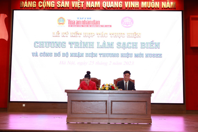 !Nusee hợp tác thực hiện chiến dịch “Làm sạch biển”